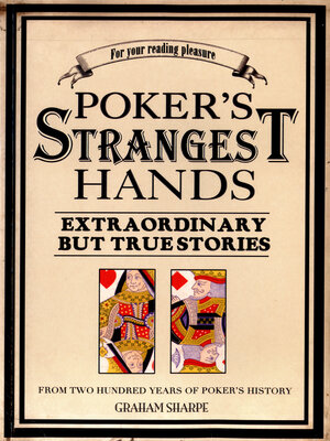 cover image of Poker's Strangest Hands